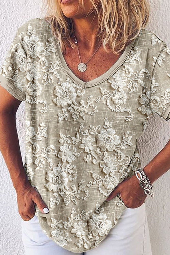 Camiseta Pétalo de Atardecer