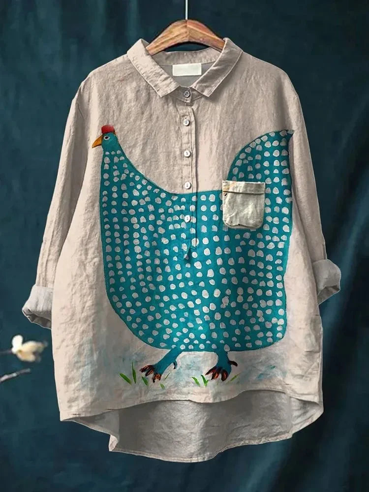 Sofía | Camisa estampada con estilo