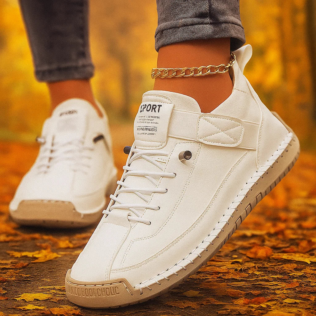 Mia | Zapatillas Ortopédicas de Confort Blancas