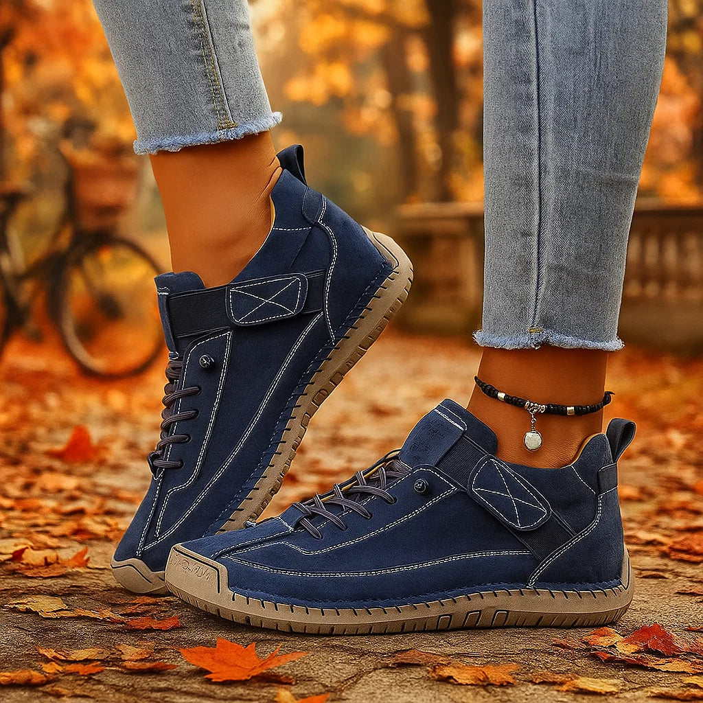 Mia | Zapatillas Ortopédicas de Confort Azules