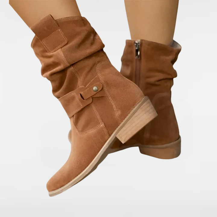 FRANCINCE | Botines de Tacón Bajo