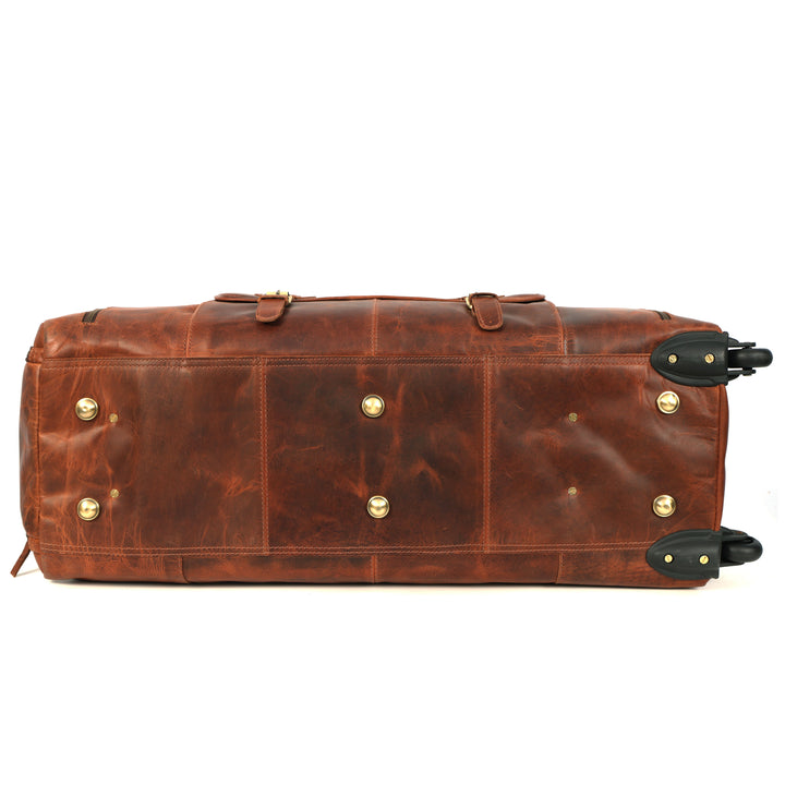Bolsa de cuero Arden con ruedas