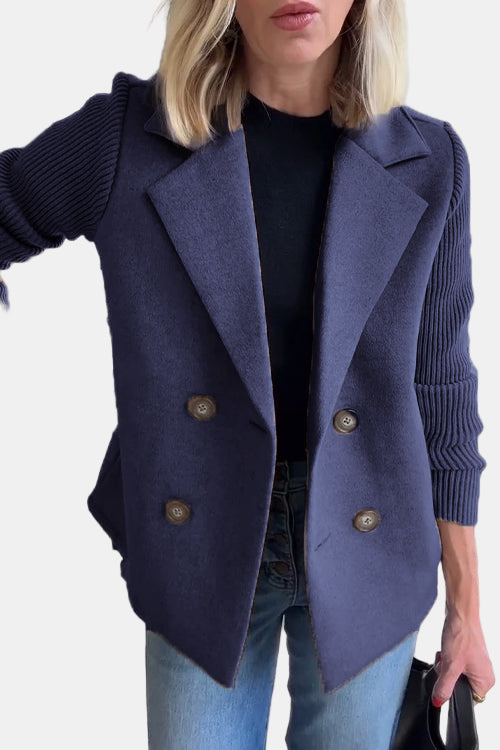 Athena | Abrigo Casual con Botones Elegante