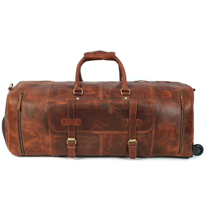 Bolsa de cuero Arden con ruedas