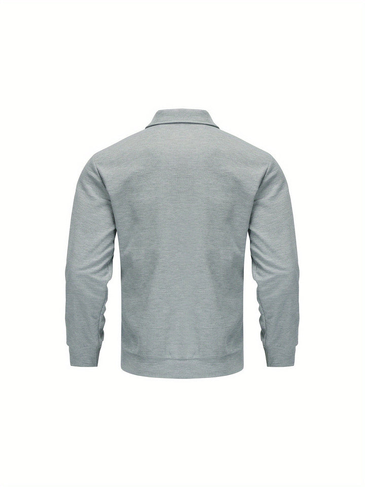 Marvin – Chaqueta Casual de Poliéster con Cierre