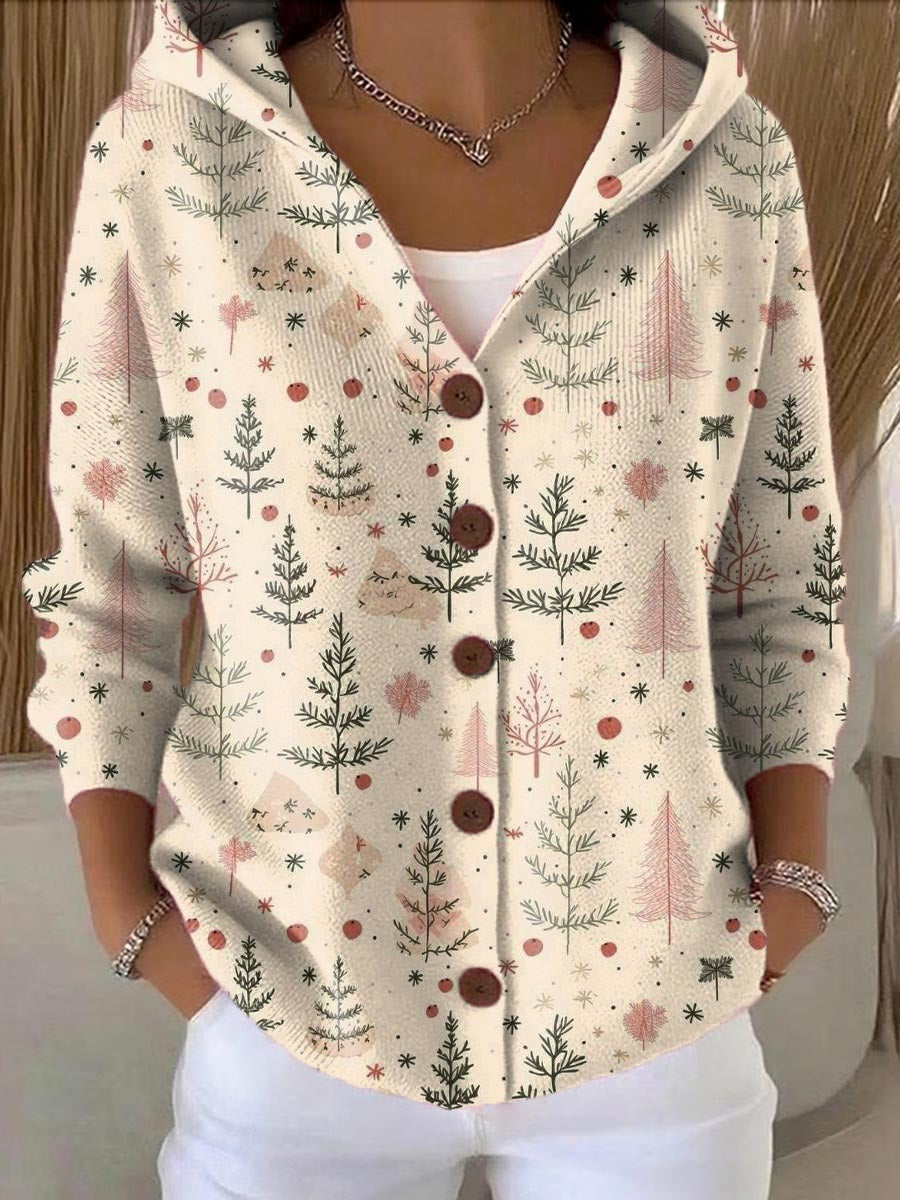 Suéter Cárdigan Navideño para Mujer