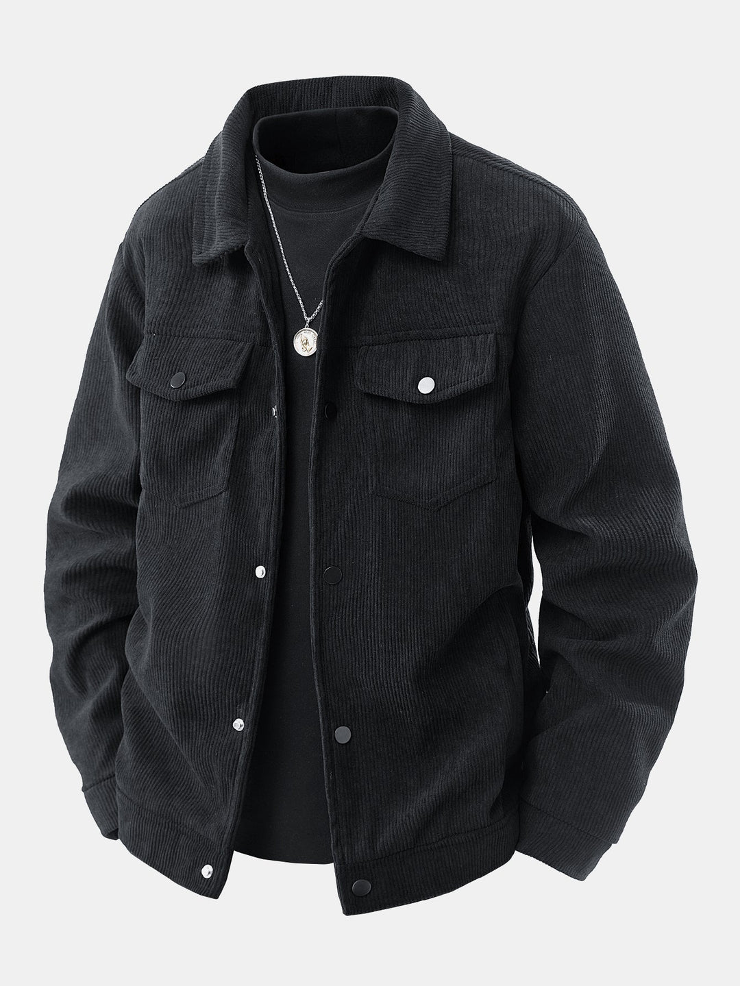 Chaqueta de Pana con Bolsillos