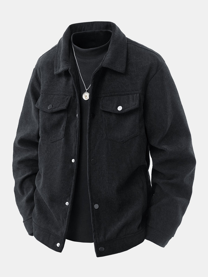 Chaqueta de Pana con Bolsillos