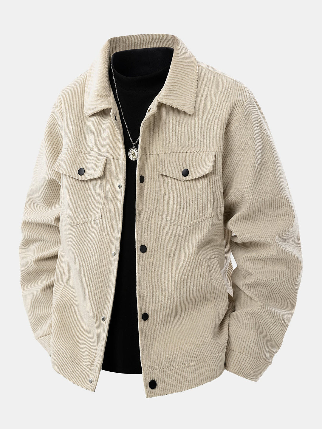 Chaqueta de Pana con Bolsillos