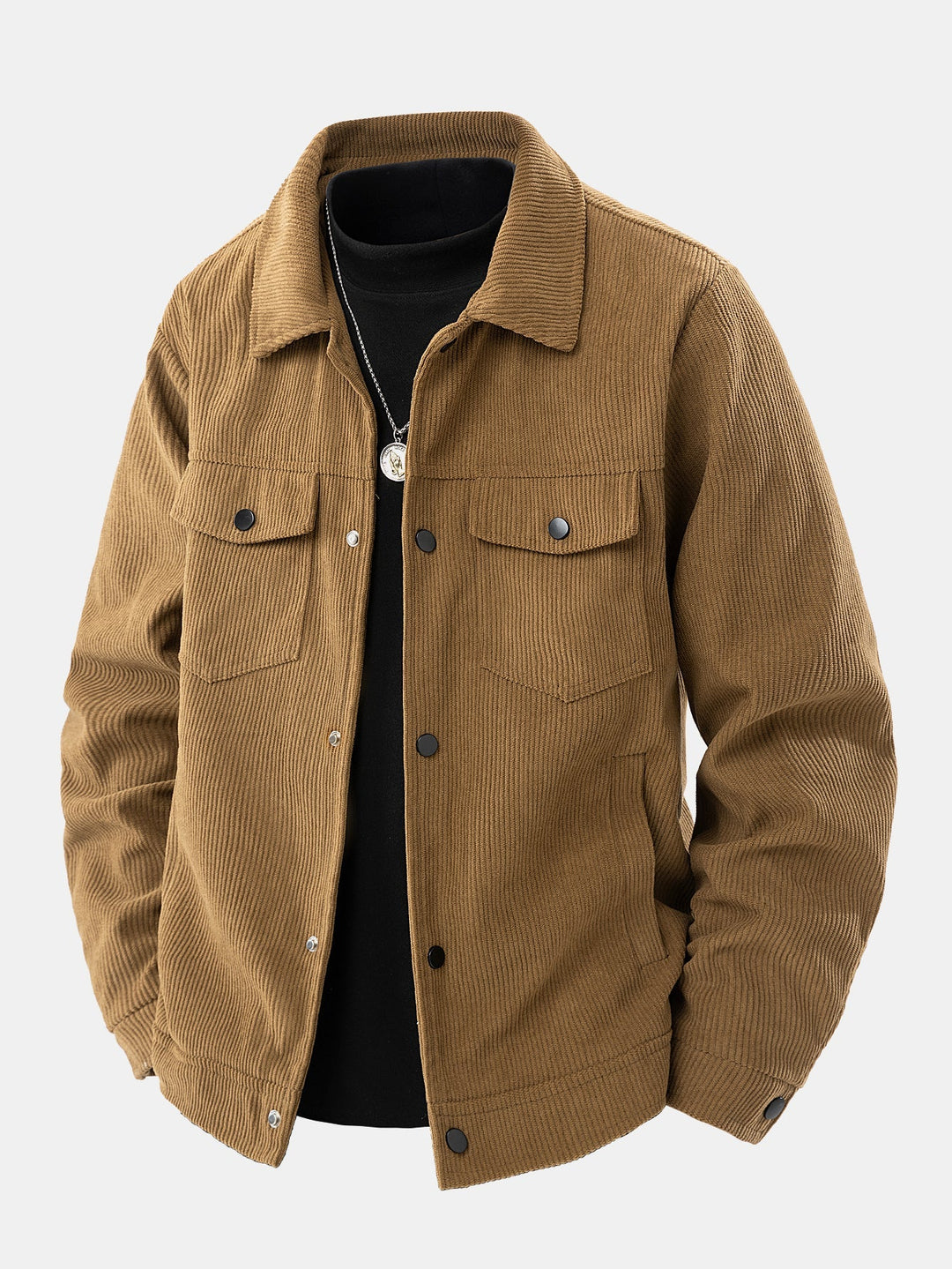 Chaqueta de Pana con Bolsillos