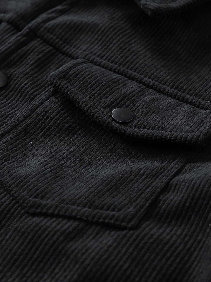 Chaqueta de Pana con Bolsillos