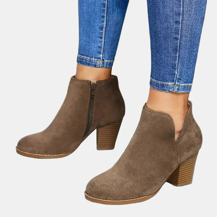 Hailey | Botines de Tacón Bloque