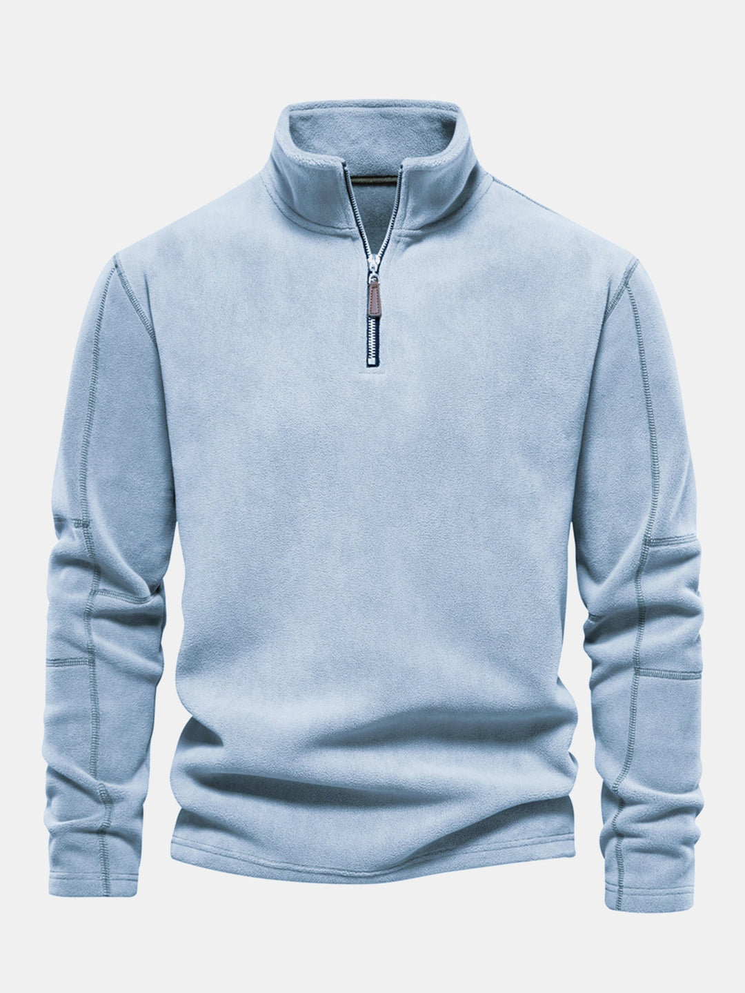 Sudadera Polar de Forro Polar con Cremallera de un Cuarto
