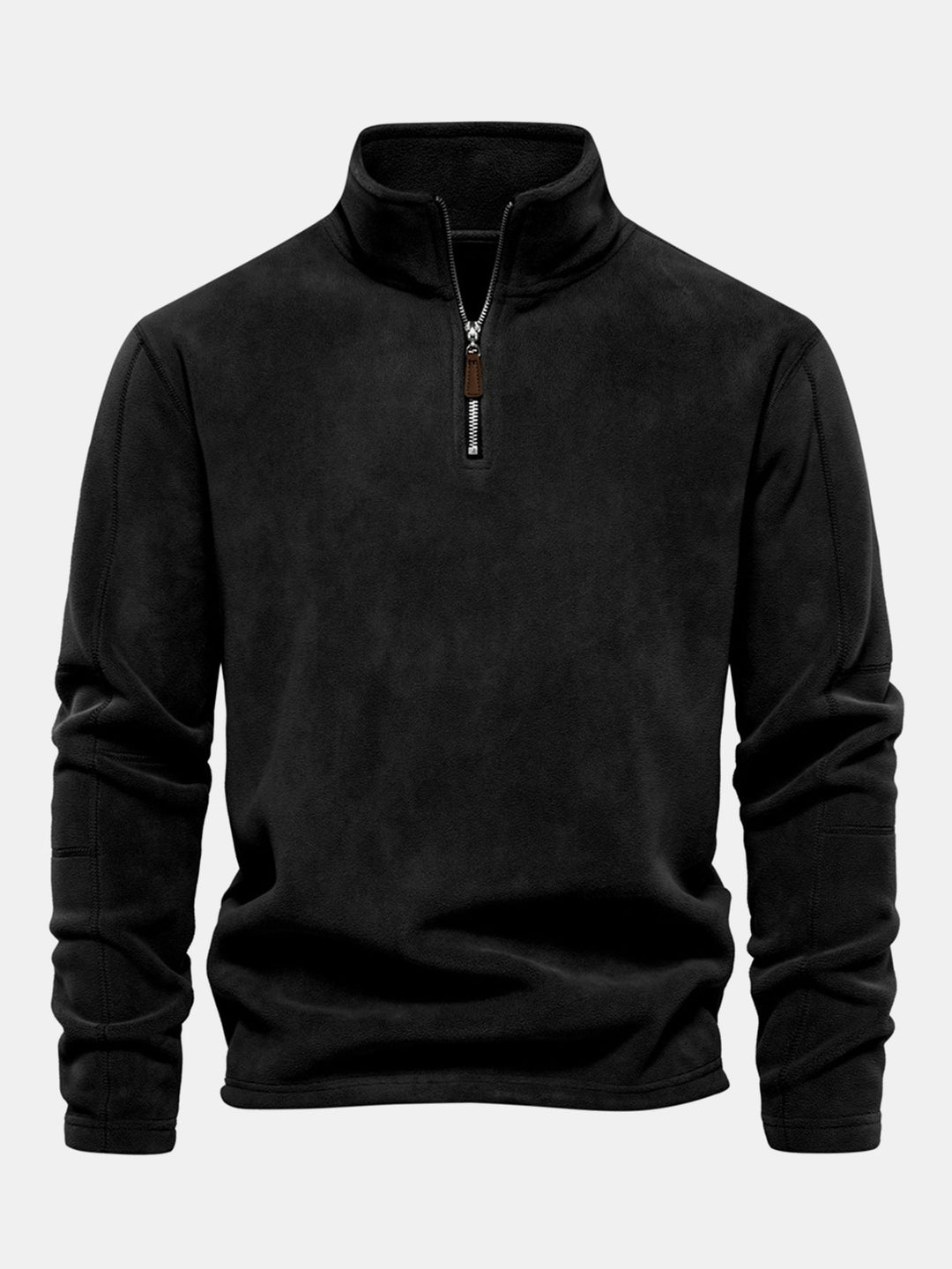 Sudadera Polar de Forro Polar con Cremallera de un Cuarto