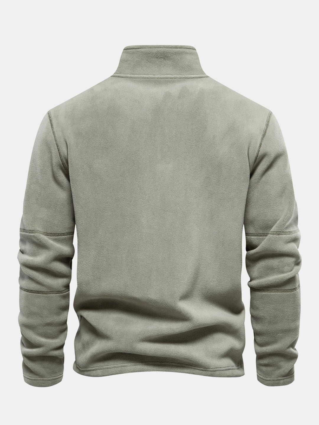 Sudadera Polar de Forro Polar con Cremallera de un Cuarto