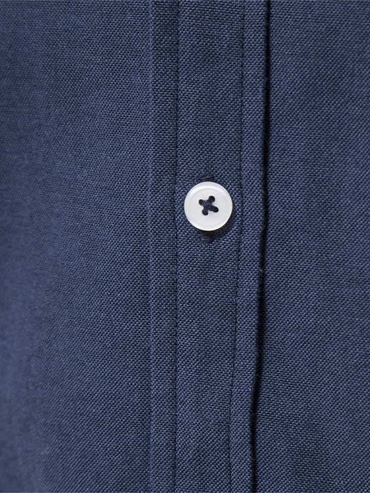 Chemise Oxford à manches longues avec boutons