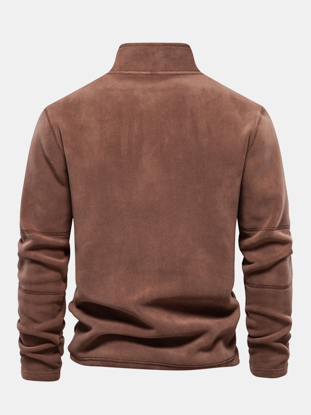 Sudadera Polar de Forro Polar con Cremallera de un Cuarto
