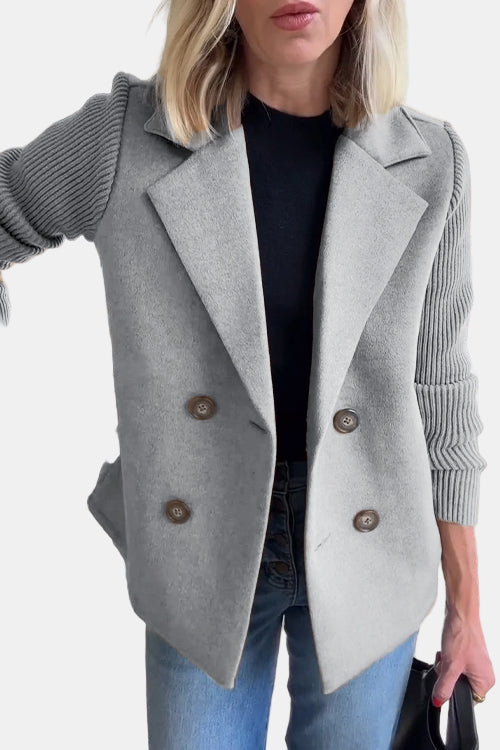 Athena | Abrigo Casual con Botones Elegante