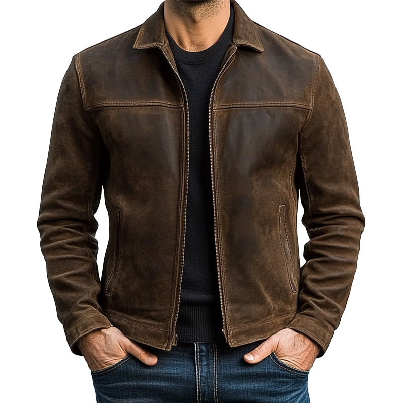 VENALIS | Chaqueta de cuero atemporal