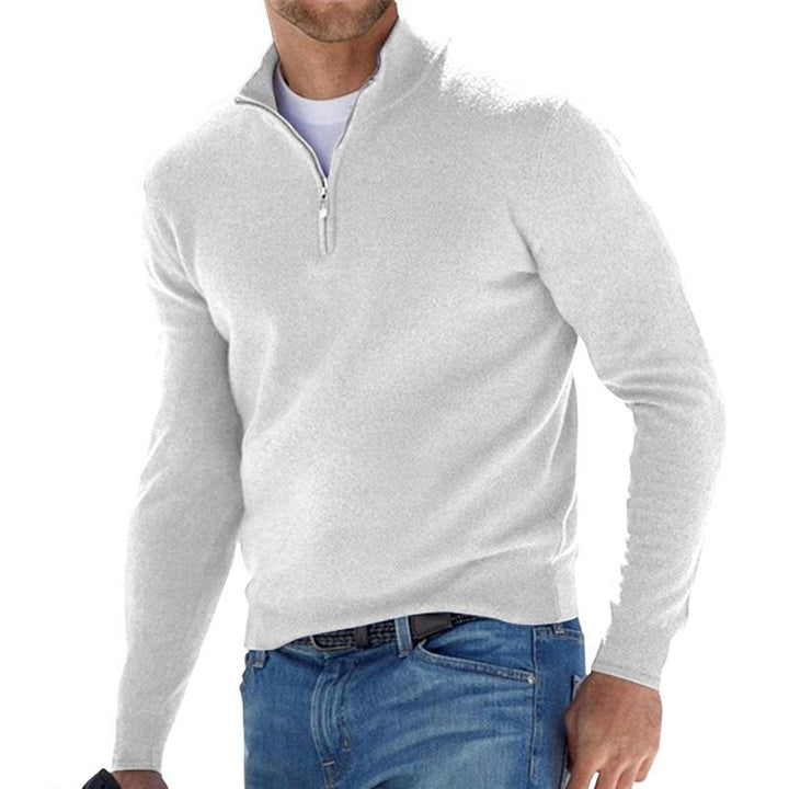 Erik – Suéter premium con cremallera