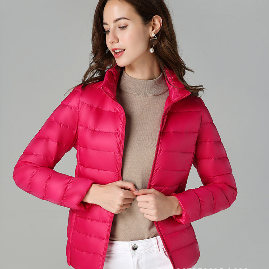 Aurora - Nueva Chaqueta Ultraligera con Plumón de Pato Blanco