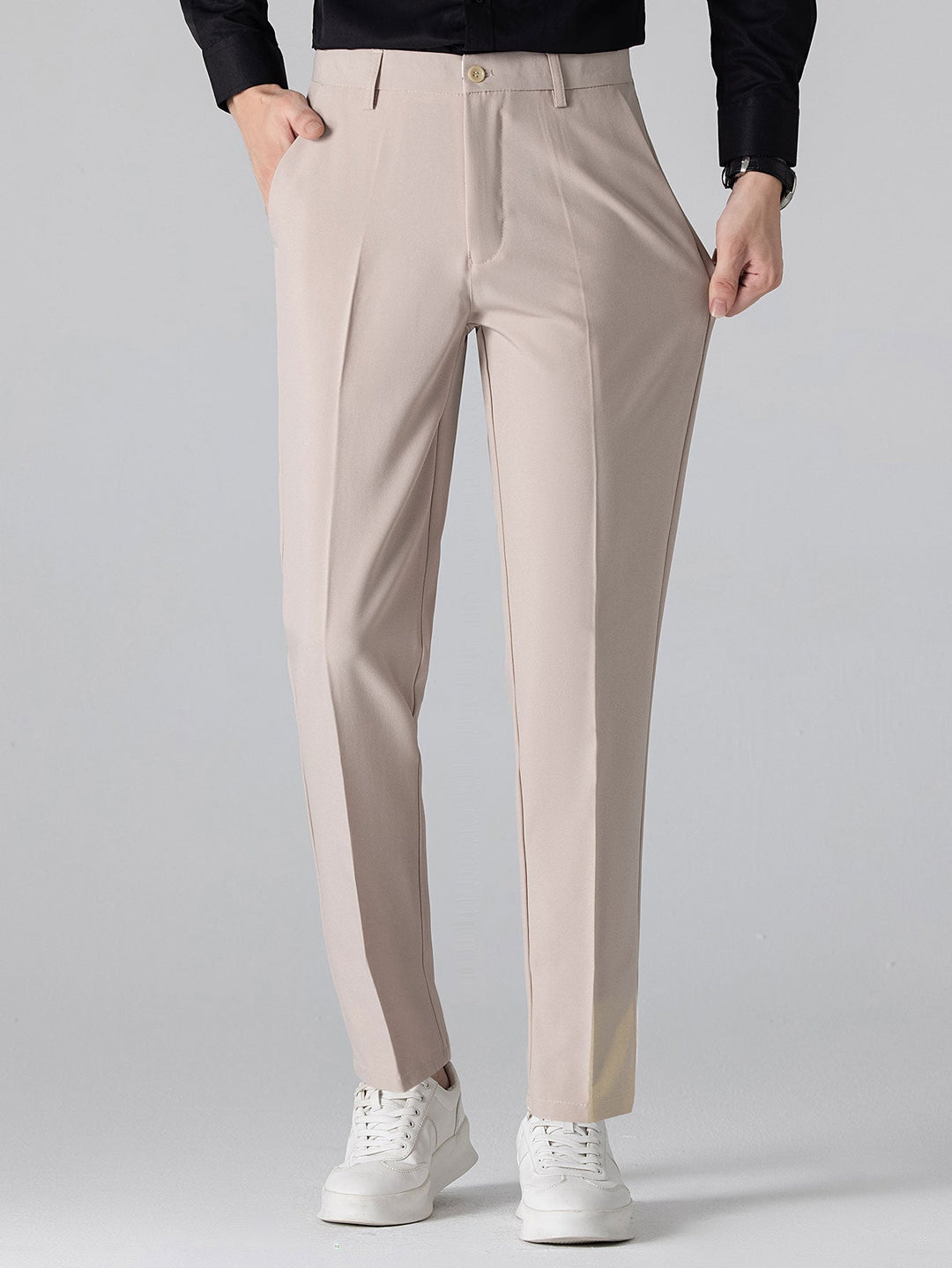 Camisa Oxford de Manga Larga con Botones