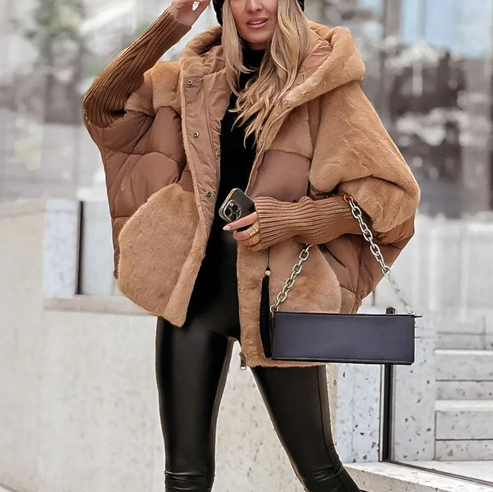 Riley | Chaqueta Bomber con Capucha Moderna y Lujosa