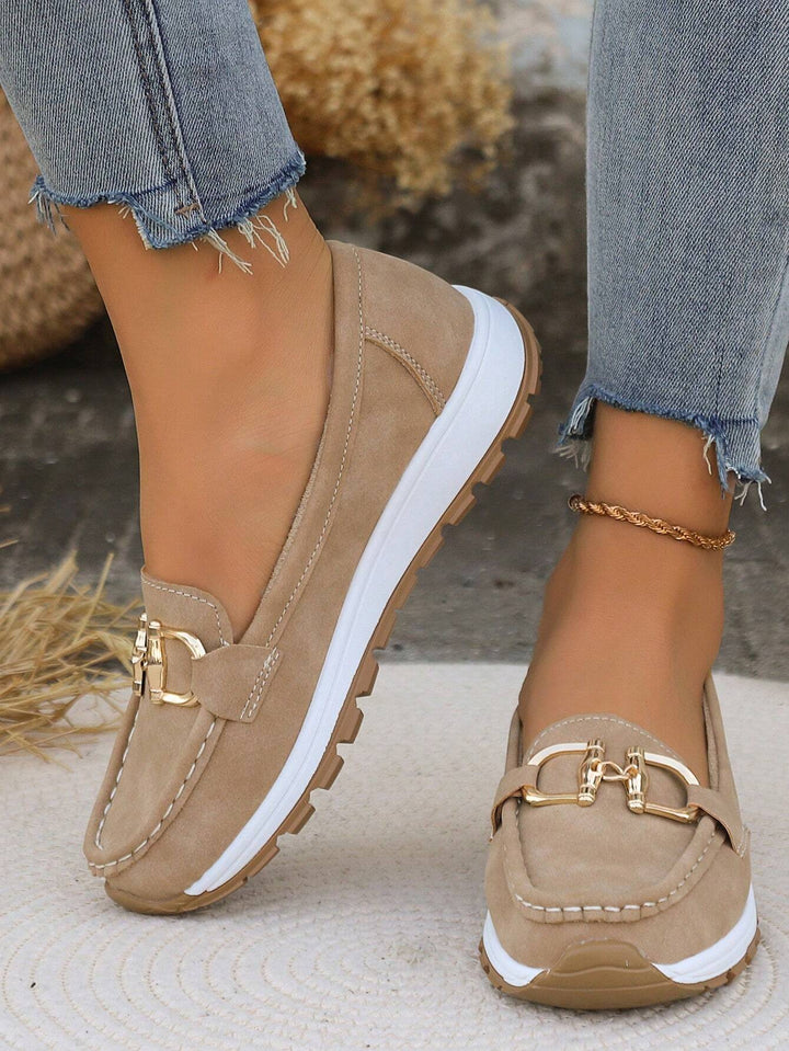 Ellie - Mocasines Planos con Hebilla