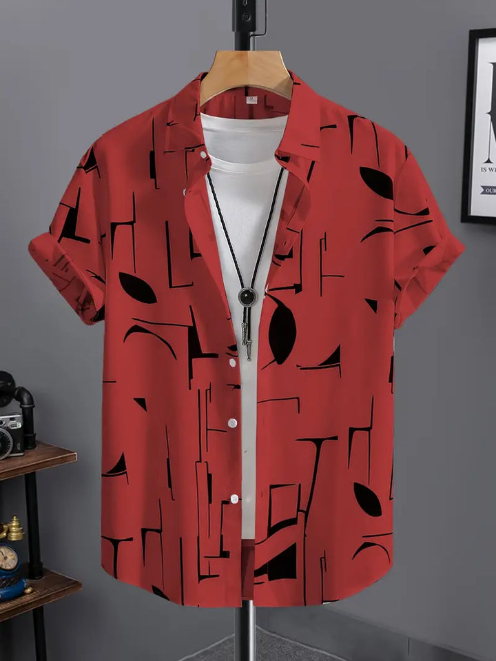 HOMBRE | CAMISA CASUAL DE MANGA CORTA