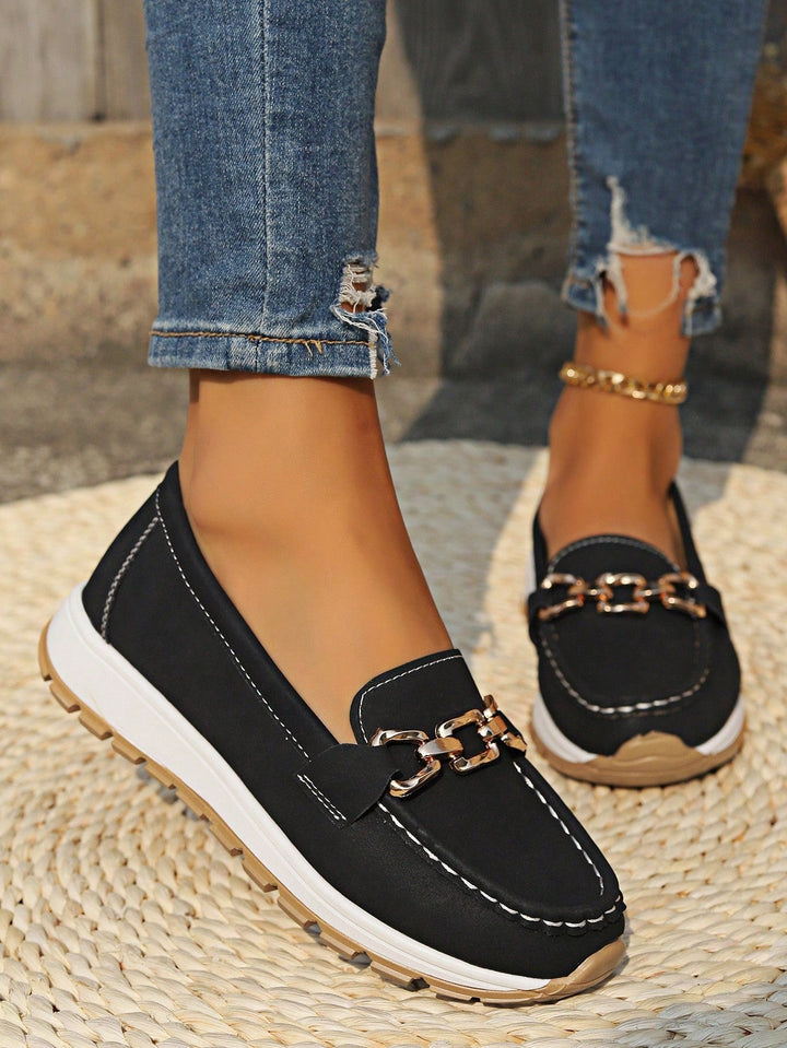 Ellie - Mocasines Planos con Hebilla