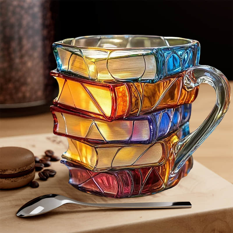 Taza artesanal 3D Reading Joy – Original