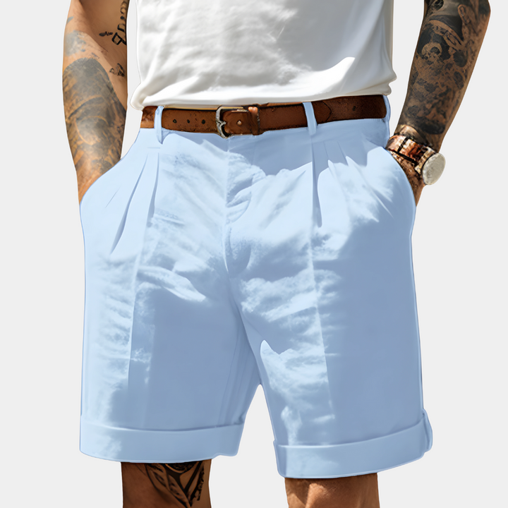 Bermudas de algodón para hombre