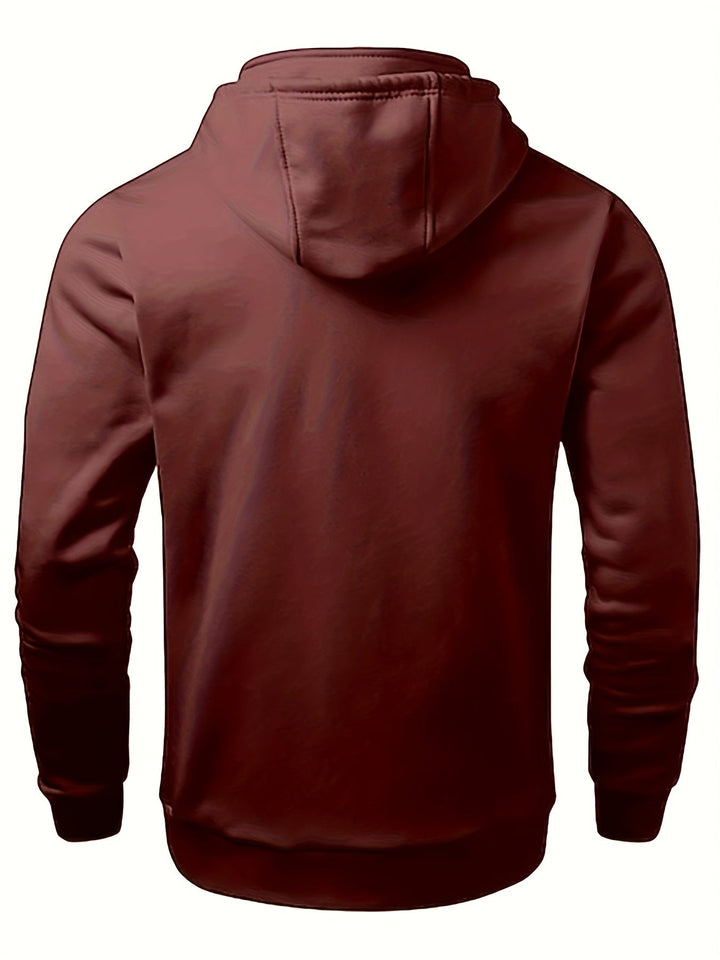 Shane – Sudadera con Capucha de Manga Larga con Bolsillo