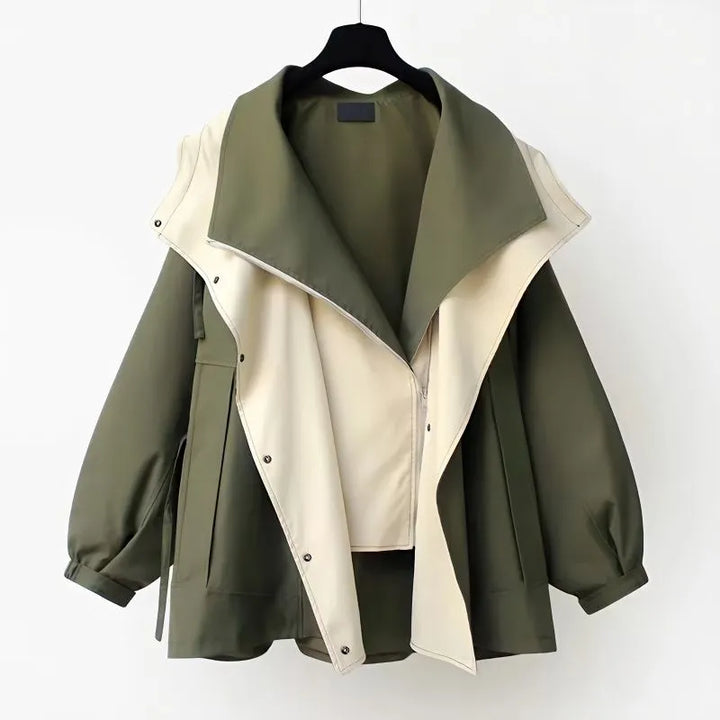 Scarlett | Abrigo Trench Impermeable Elegante