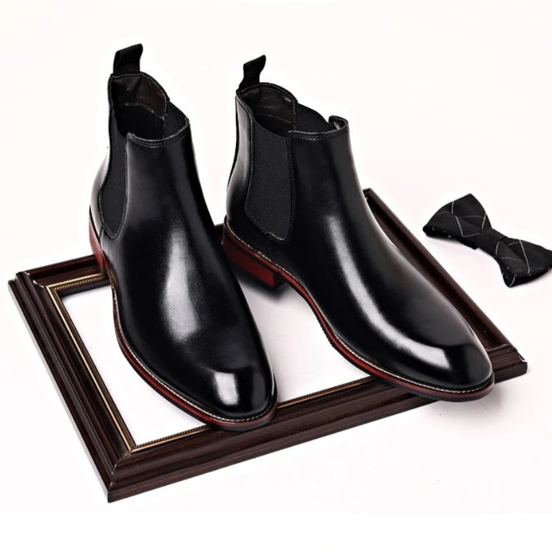 Lorenzi | Botas Chelsea de Cuero
