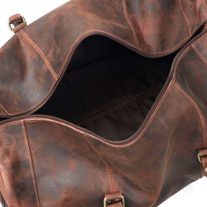 Bolsa de cuero Laurel con ruedas