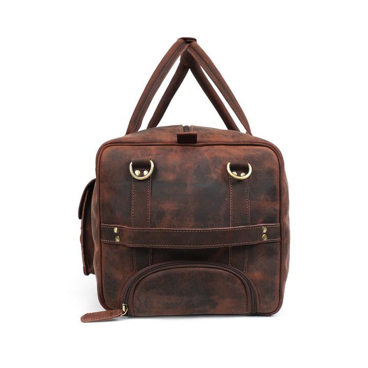Bolsa de cuero Laurel con ruedas