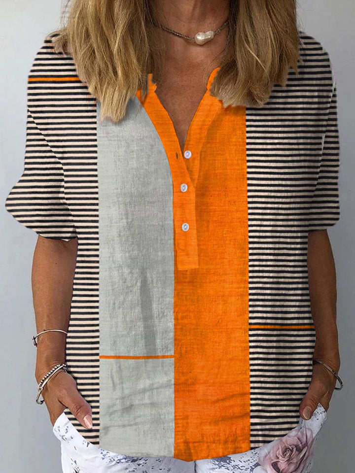 Vestido Casual Boho Vintage con Estampado de Geometría para Mujer