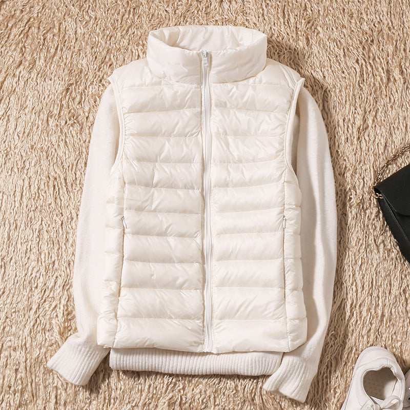 Galora - Nueva Chaqueta de Plumón de Pato Blanco