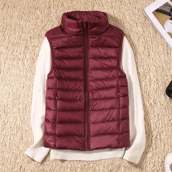 Galora - Nueva Chaqueta de Plumón de Pato Blanco