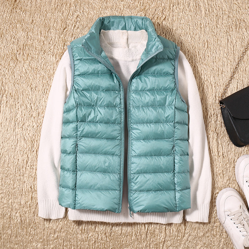 Galora - Nueva Chaqueta de Plumón de Pato Blanco
