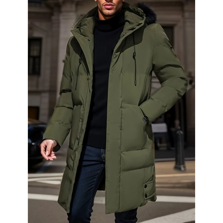 Luke - Parka larga de invierno para hombre