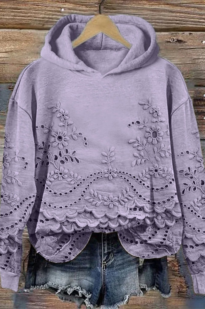 Sudadera con capucha Meadow Lace