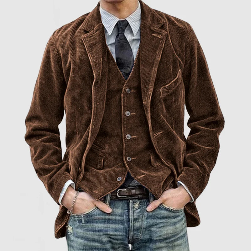 Miles - Blazer y Chaleco Vintage con Estilo