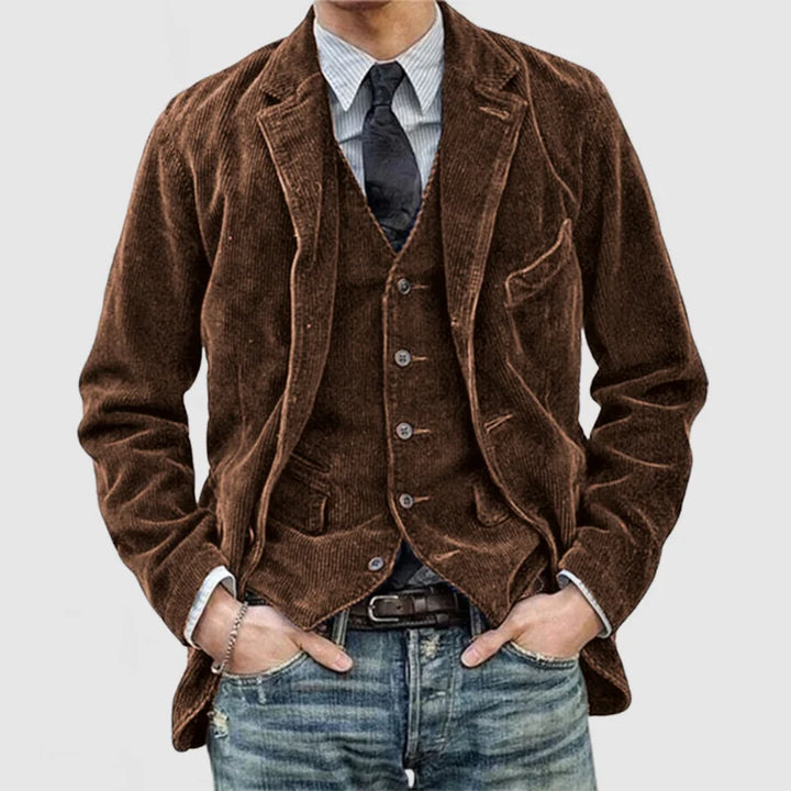 Miles - Blazer y Chaleco Vintage con Estilo