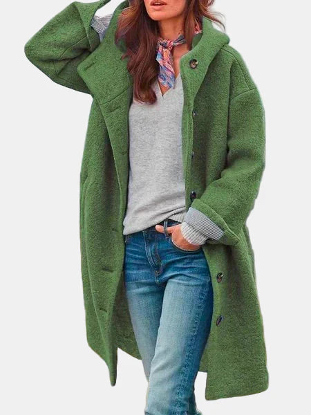 Roxanne | Chaqueta Exterior Acogedora con Botones