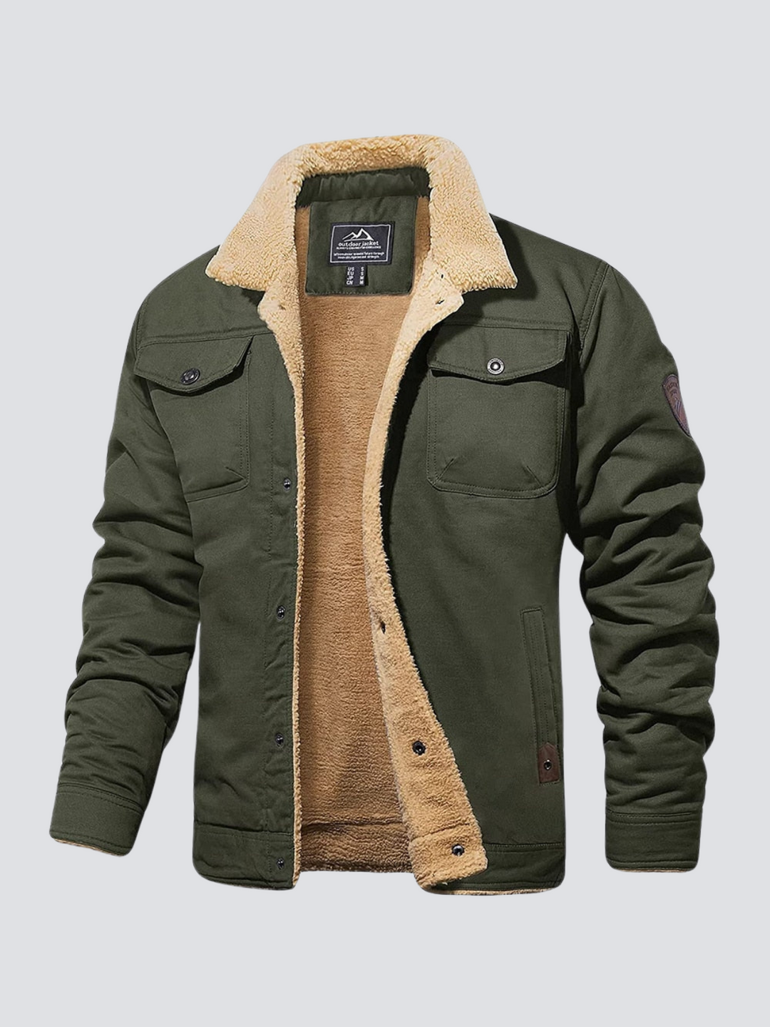 Nicolas | Chaqueta Bomber Cálida y Estilosa para Otoño