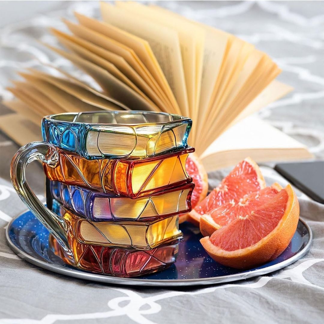 Taza artesanal 3D Reading Joy – Original