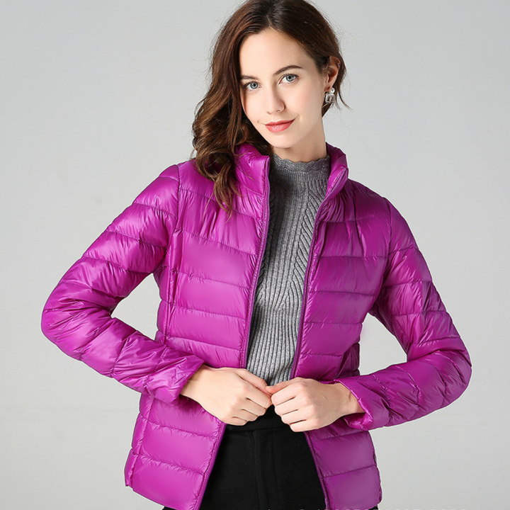 Aurora - Nueva Chaqueta Ultraligera con Plumón de Pato Blanco