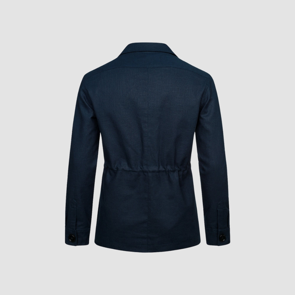 Abrigo Corto de Caza Estilo Old Money Casual